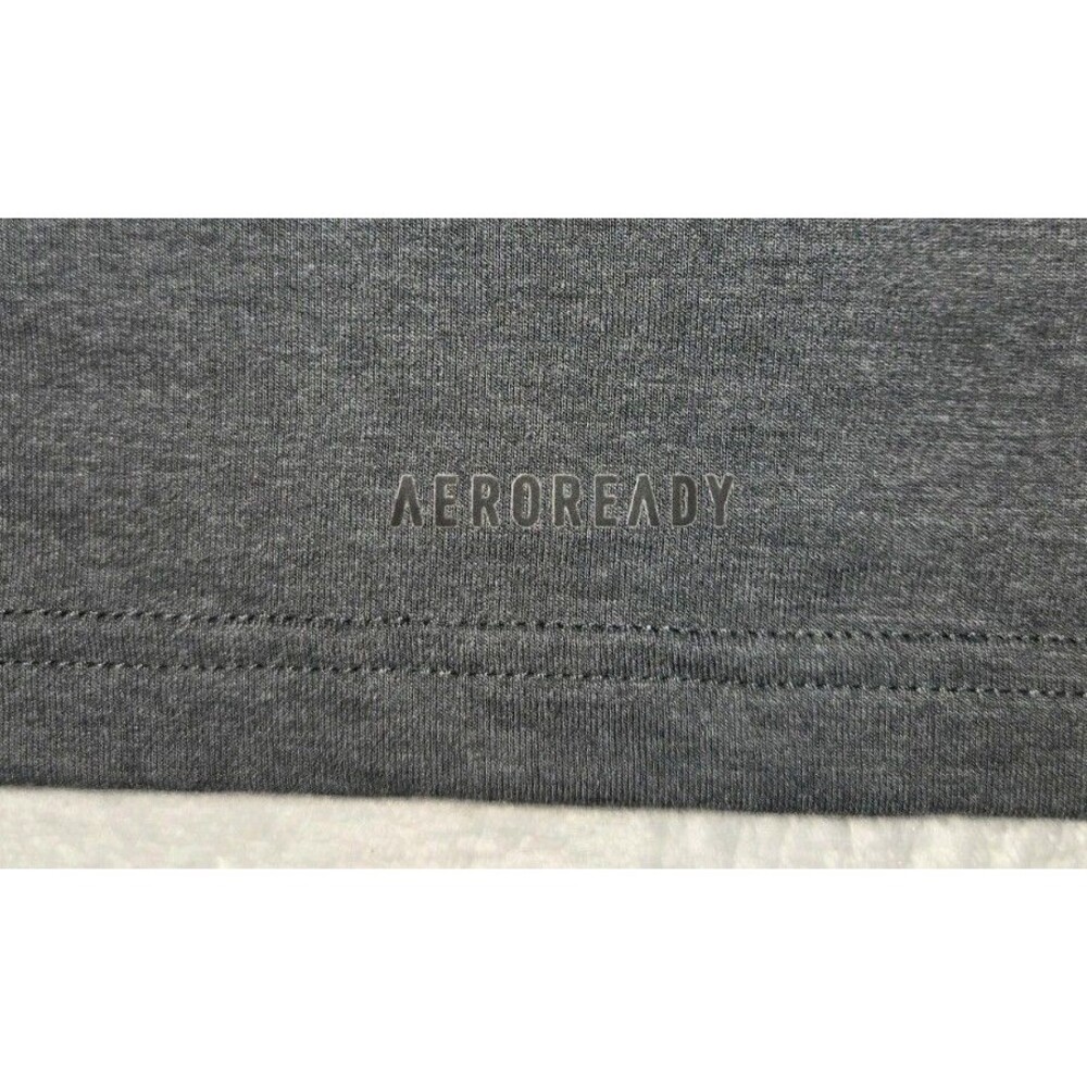 Mens Adidas Designed for Training  Workout Short Sleeve T Shirt Gray Large - Picture 3 of 7